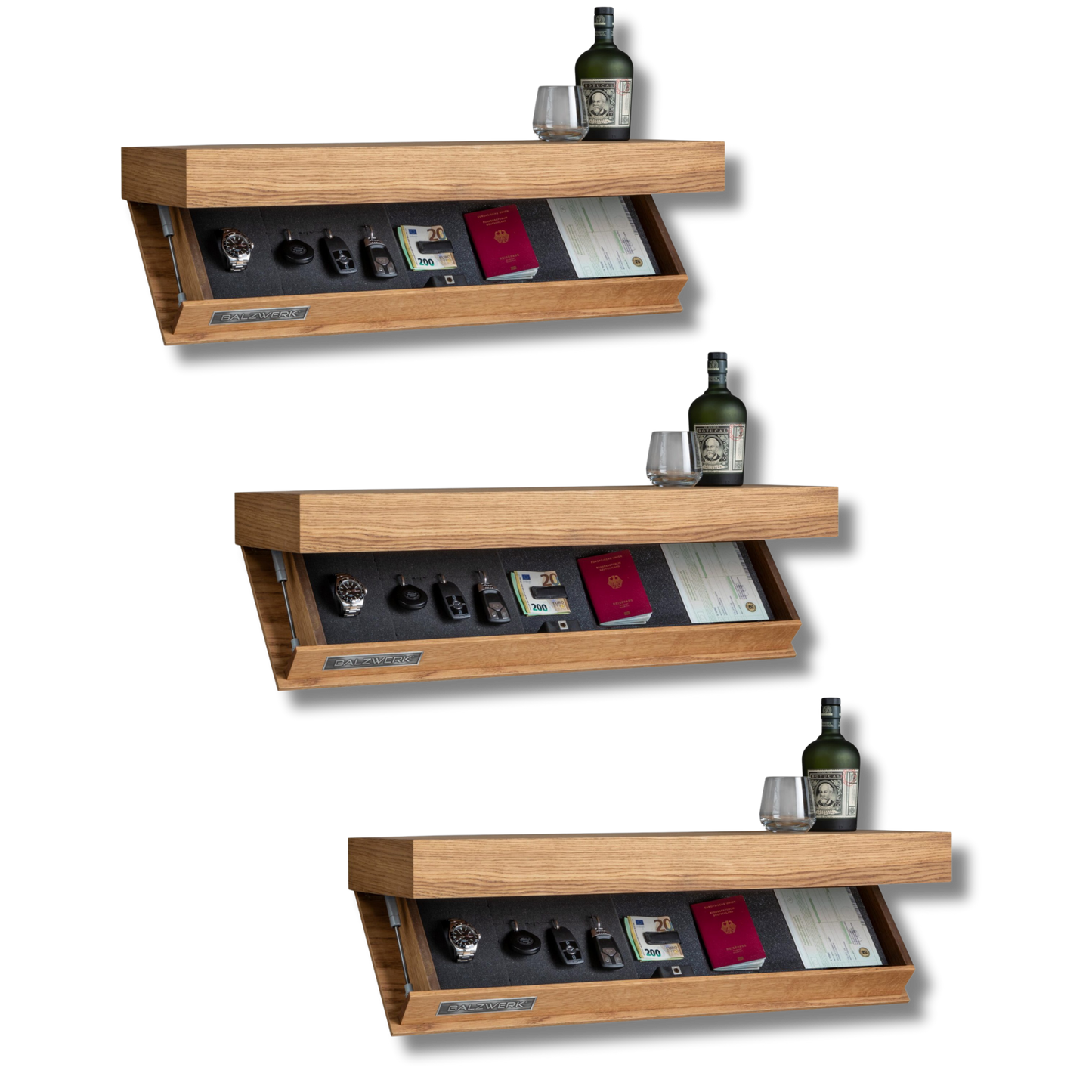 HideCraft™ - Hidden Floating Shelf